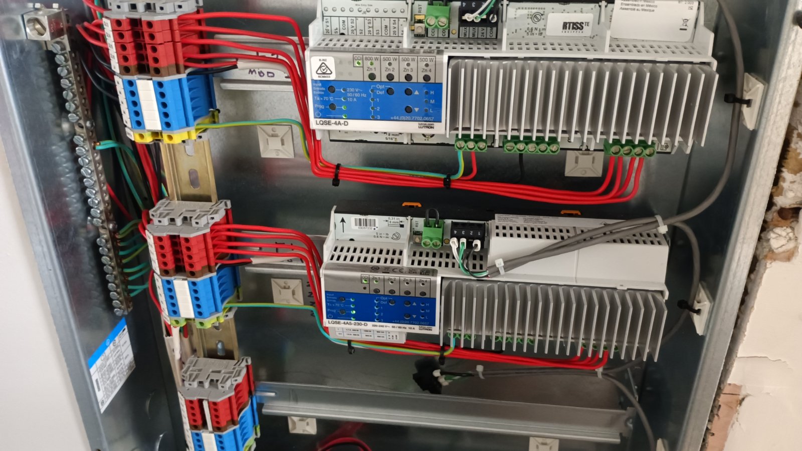 Industrial electrical control panel