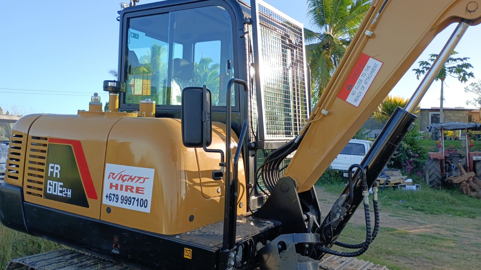 Professional excavation equipment