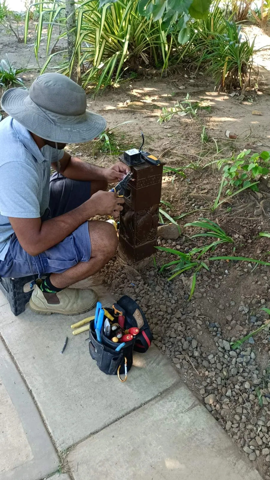 Outdoor electrical installation